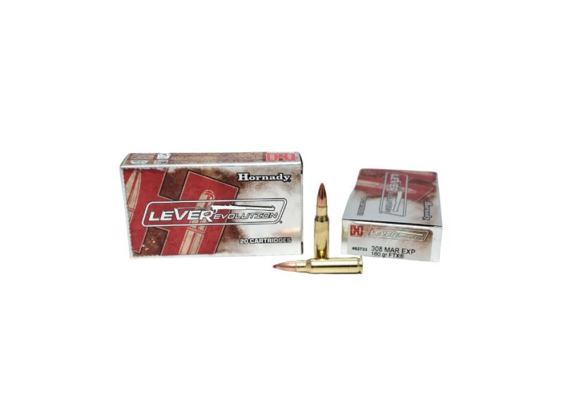 Hornady Leverevolution .308 Marlin Express 160 Grain FTX