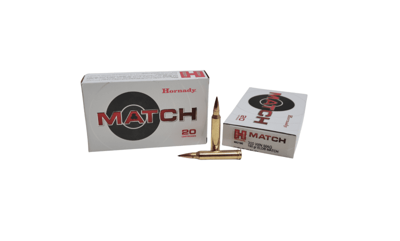 Hornady MATCH .300 Win Mag 195 Grain ELD M 20 Rounds