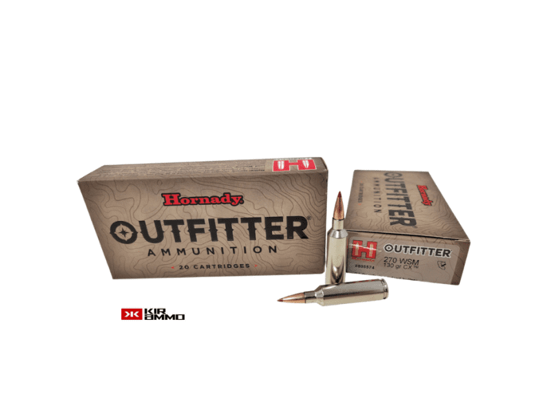 Hornady Outfitter .270 WSM 130 Grain CX lead free