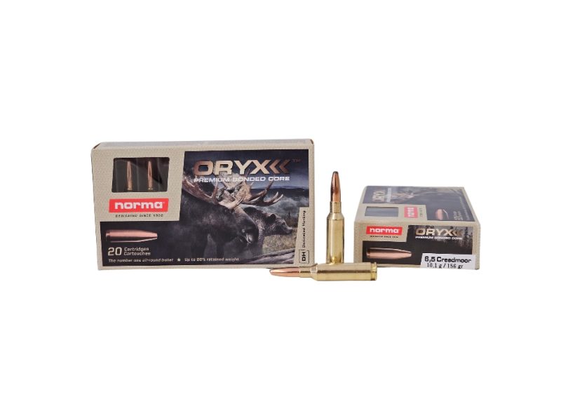 Norma ORYX 6.5 Creedmoor 156 Grain Bonded Soft Point