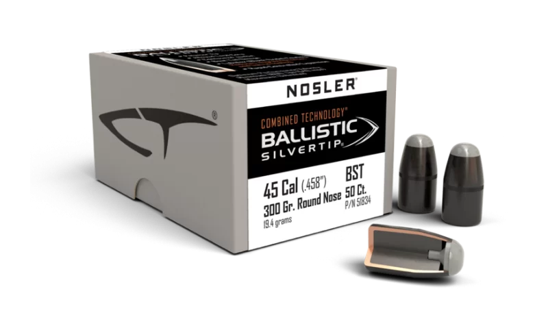 Nosler 45 70 Govt. .458 300 Grain Ballistic Silvertip