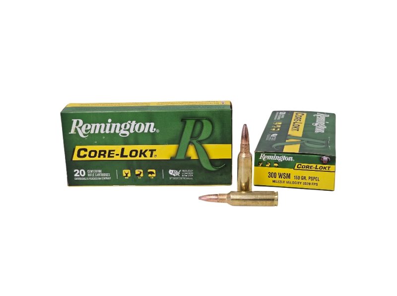 Remington Core Lokt .300 WSM 150 Grain Pointed Soft Point